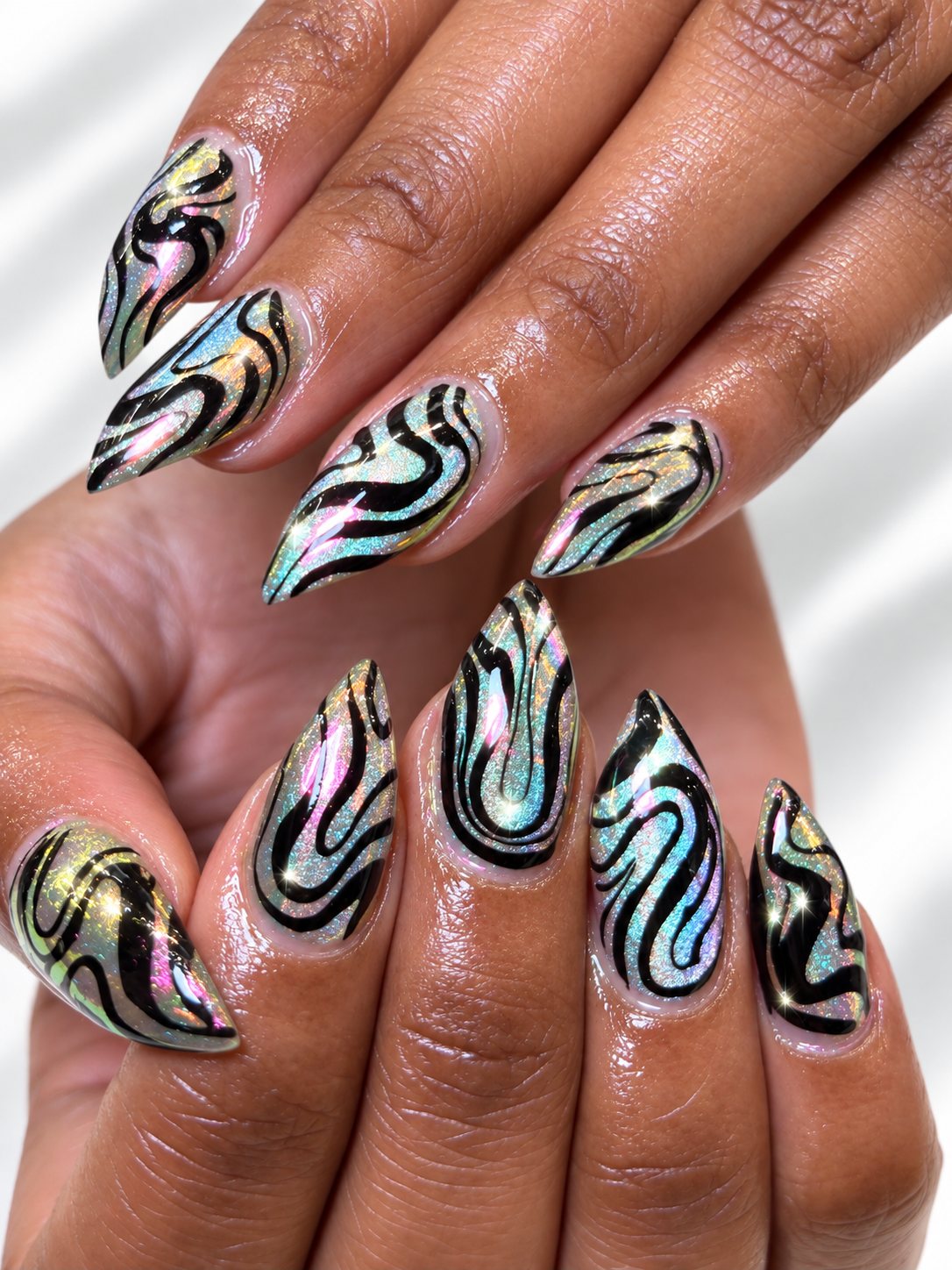 Holographic swirl